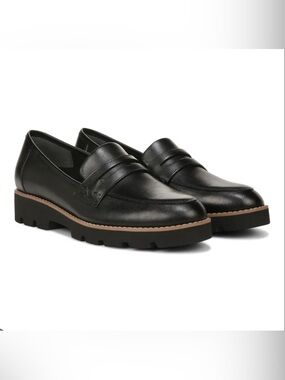 Vionic 11 Cheryl II Lug Penny Loafer platform lightweight sole leather